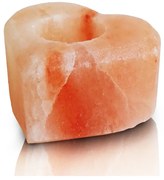 Szív alakú só gyertyatartó 1-2 kg