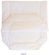 Óvodai bélelt lepedő műanyag fektetőre – steppelt