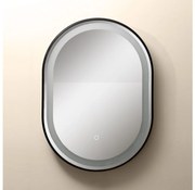 Zuma Line D2383 - LED Fürdőszobai tükör háttérvilágítással 24W/230V 3000/4000/6000K IP44 fekete