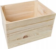 Fa Díszdoboz, 39x29x24 cm, Masszív És Erős Tárolás
