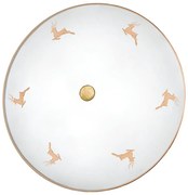 Kolarz 731.U14.4.150- Fali lámpa NONNA 4xE27/60W/230V átmérő 54 cm jel. rózsaarany