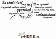 ByHome Felirat 18 faltetoválás