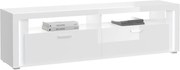 Skylight 2 ajtós Tv-szekrény matt fehér