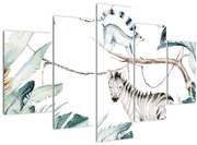 Kép - egzotikus állatok (150x105 cm)