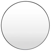 Fekete fali tükör ø 80 cm Layla - Bonami Essentials