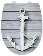 WENKO 23536100-WC RELIEF WC-ülőke, 36,5 x 45 cm, többszínű/ezüst