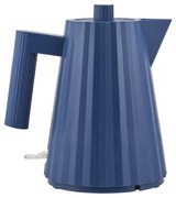 Plissé 1L-es elektromos vízforraló, kék - Alessi