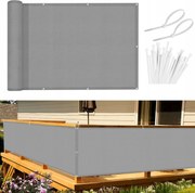 Átlátszatlan Erkélyvédő 170 g/m² Szélvédelem 90 x 1000 cm