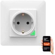 Okos konnektor SMART 3680W/230V/16A Wi-Fi Tuya SCHUKO
