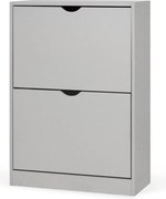 Szürke billenő ajtós cipőtartó 50x82x24 cm Stelo – Bonami Essentials