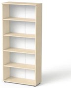 Szekrény, 5 rendező magas, nyitott, polcos, MAYAH Freedom SV-02, juhar (IBXSZ02J)