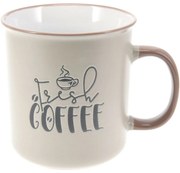 Coffee kőagyag bögre fehér, 710 m
