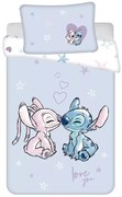 Disney Lilo és Stitch, A csillagkutya Purple gyerek, ovis ágyneműhuzat 100×135 cm, 40×60 cm