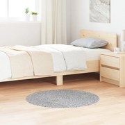 Csúszásgátló Shaggy Szőnyeg Szürke 90 x 90 cm PP