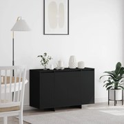 Fekete oldalszekrény Fekete Mérnök által tervezett fa