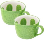Altom Kerámia jumbo bögrék Tropicana lime 470 ml,2 db