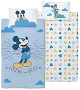 Gyermekágynemű Mickey egér Te vagy a legjobb, 100x 135 cm, 40 x 60 cm