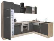 Yorki 280 sarok konyhabútor felülfagyasztós hűtős kivitelben