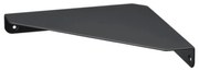 Fekete fém fali sarokpolc 22 cm Tower – YAMAZAKI