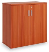 SimpleOffice alacsony szekrény 80 x 40 x 80 cm, cseresznye