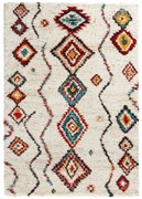 Geometric krémszínű szőnyeg, 200 x 290 cm - Mint Rugs