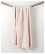 Baby Baby rózsaszín gyerek takaró pamutkeverékből, 90 x 90 cm - Homemania Decor