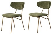 Nancy Green and Gold étkezőszék szett, 2 db