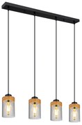 Globo FINCA 15557-4H függeszték, 4x40W E27