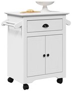 konyhai kocsi BODO" Fehér 72x45x80 cm"