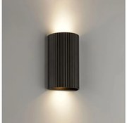 Brilliant - Fali lámpa UNDULA 2xGU10/10W/230V fekete