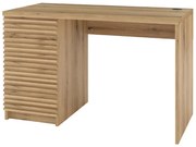 Íróasztal BISETT fiókokkal 120x60 cm, artisan tölgy