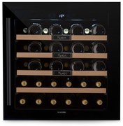 Klarstein Vinsider 36 Built-In Uno, beépített borhűtő, 92 liter, 36 palack, rozsdamentes acél