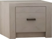 Éjjeliszekrény, kőris fehér, INFINITY I-24