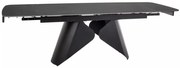 Armando bővíthető asztal fekete 160-240 cm