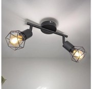 Brilagi - Spotlámpa CAGE 2xE14/40W/230V