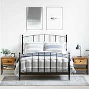 Éjjeli Asztalok 2 db Régi Fa 40x42x45 cm Műgyanta