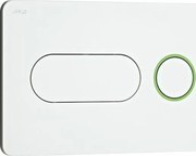 Vezérlőgomb Jika műanyagból fehér színben 9364.6.000.000.1