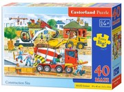 Puzzle Castorland - Építkezés 40 darab maxi