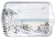 AMB.13713915 Beach Cabin műanyag kistálca 13x21cm