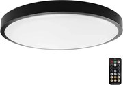 LED Fürdőszobai mennyezeti lámpa érzékelővel LED/18W/230V 4000K IP44 fekete