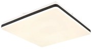 Globo ULLY 48025OBSH távirányítós mennyezeti lámpa, 24W LED, 2700K-6500K CCT, 1400 lm