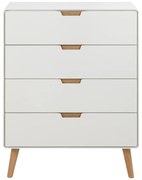 Fehér komód 80x100x40 cm Lowell – Actona