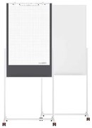 Magnetoplan Design mobil multifunkciós tábla 3 az 1-ben, fehér
