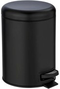 Wenko Leman 5 l pedálos szemetes, fekete, 5 l