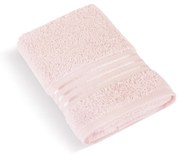 Bellatex Linie kollekció világosrózsaszín frottír törölköző, 50 x 100 cm, 50 x 100 cm