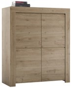 FIRENZE Nagy Tölgy Komód 4 ajtós