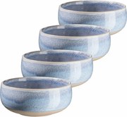 Mäser 4 db-os leveses tál szett AQUATA – 14 cm, kék