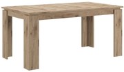 Titan étkezőasztal 160-200 cm nox tölgy