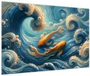 Kép - Aranyhalak (90x60 cm)