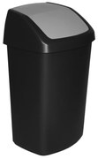 Curver SWING 50L hulladékgyűjtő, fekete